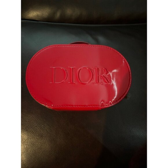 Dior red Trousse bag - Picture 1 of 6